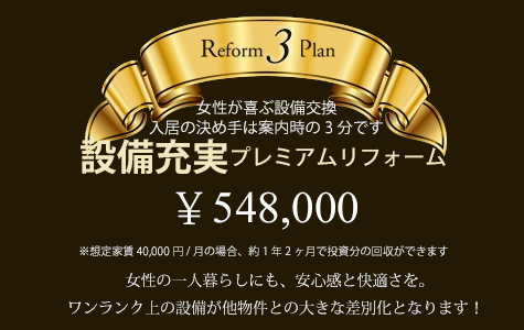 設備充実プレミアムリフォーム